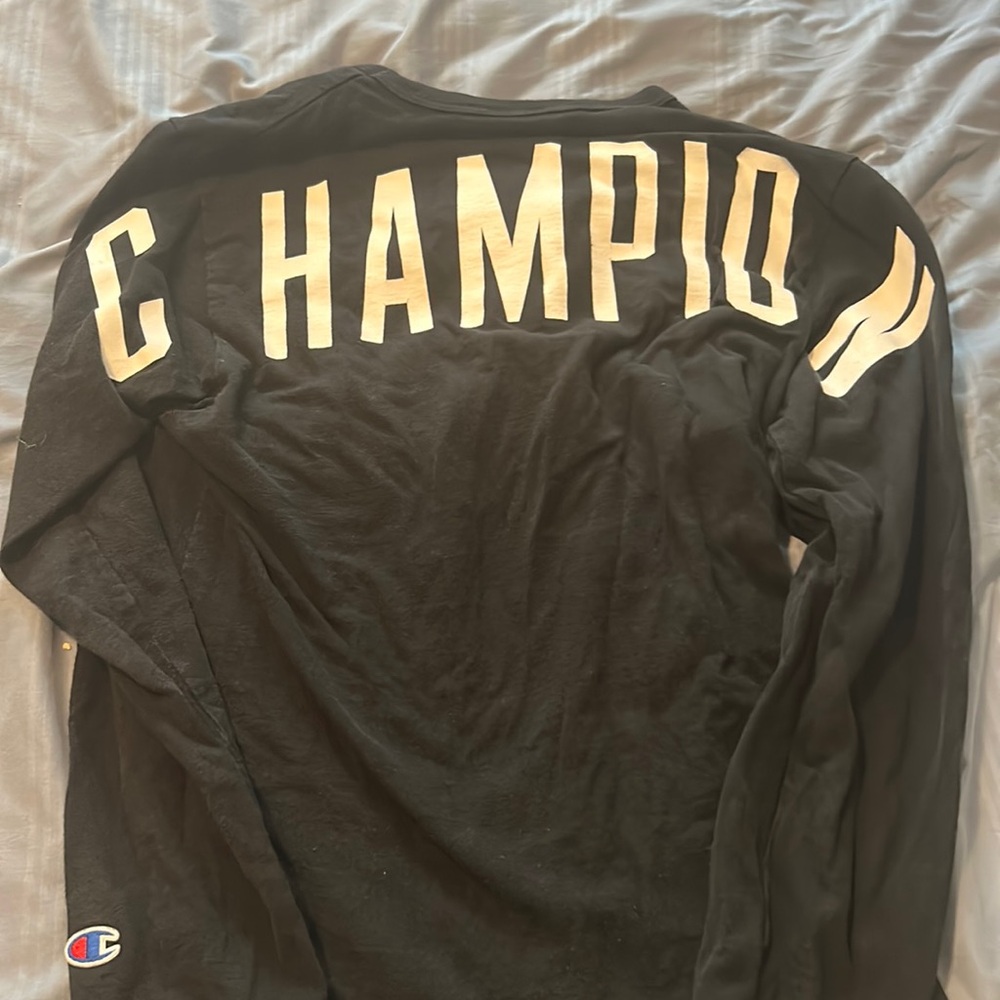 black champion shirt men